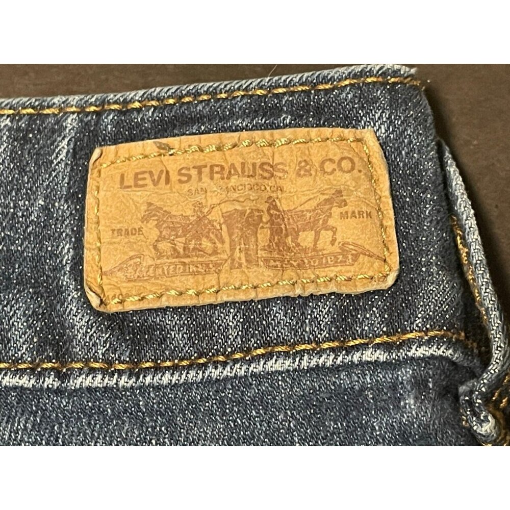 Levi's jeans womens 6 526 Slender bootcut stretch 27 x 30 blue - Picture 12 of 13